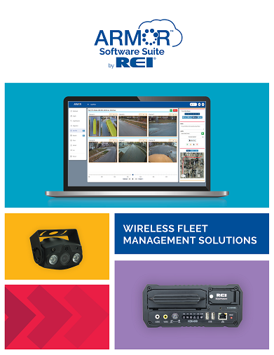 wireless fleet management software, ARMOR, fleet management, cloud service, live video, share event video, stop-arm violation video, bus tracking